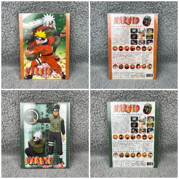 Naruto Parts 1-8 DVD Set 24 Disc Chapters 1-106 Anime Manga Series Cartoon Lot 1 - Picture 6 of 11